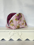 Purple Vines Medium Clamshell Pouch