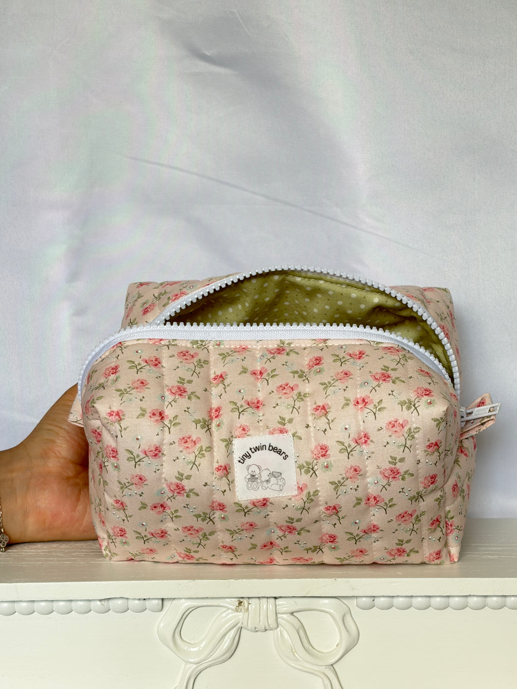 Rose Bloom Boxy Bag