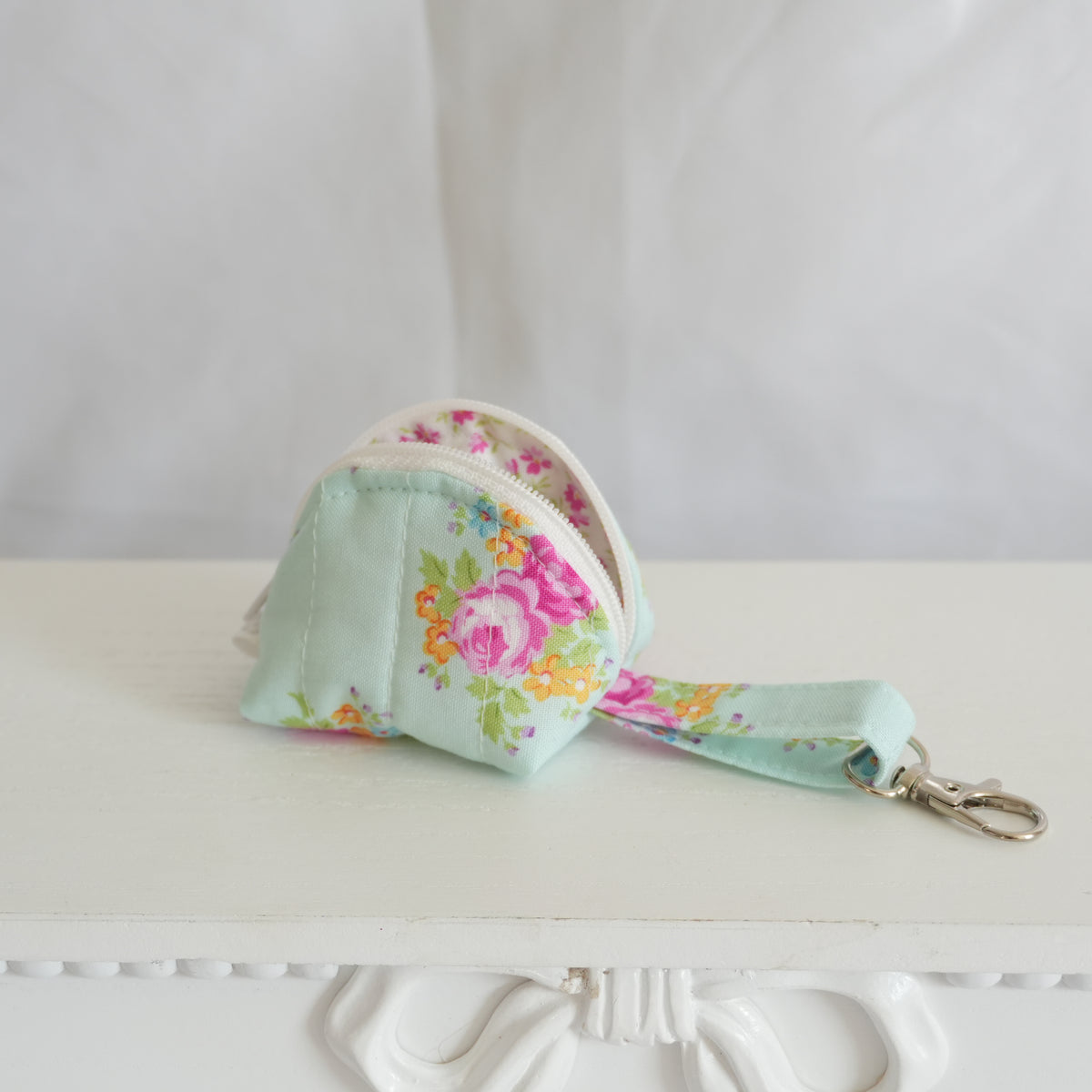 Mint Tea Party Airpod Case