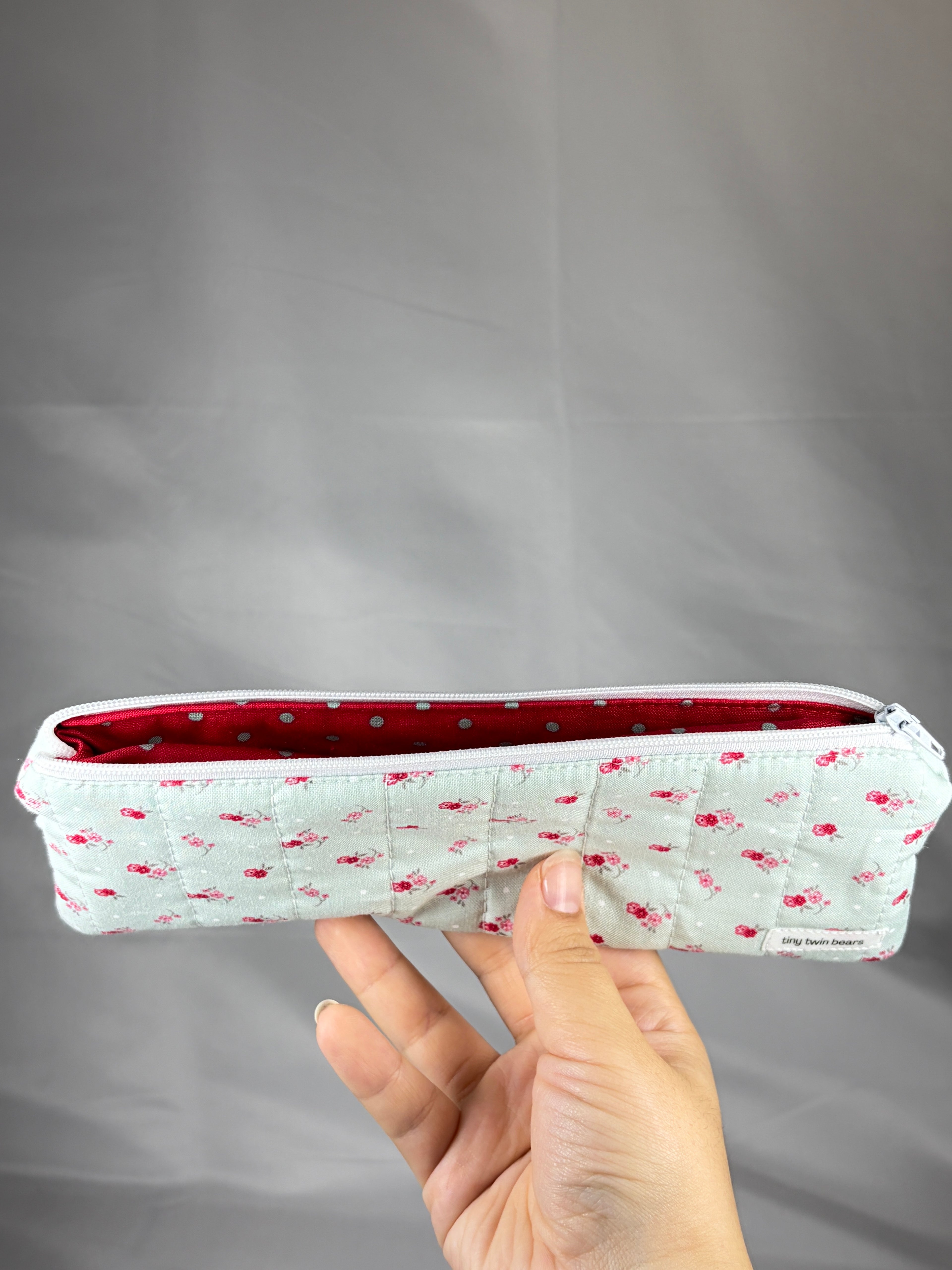 Blue Crimson Pencil Case
