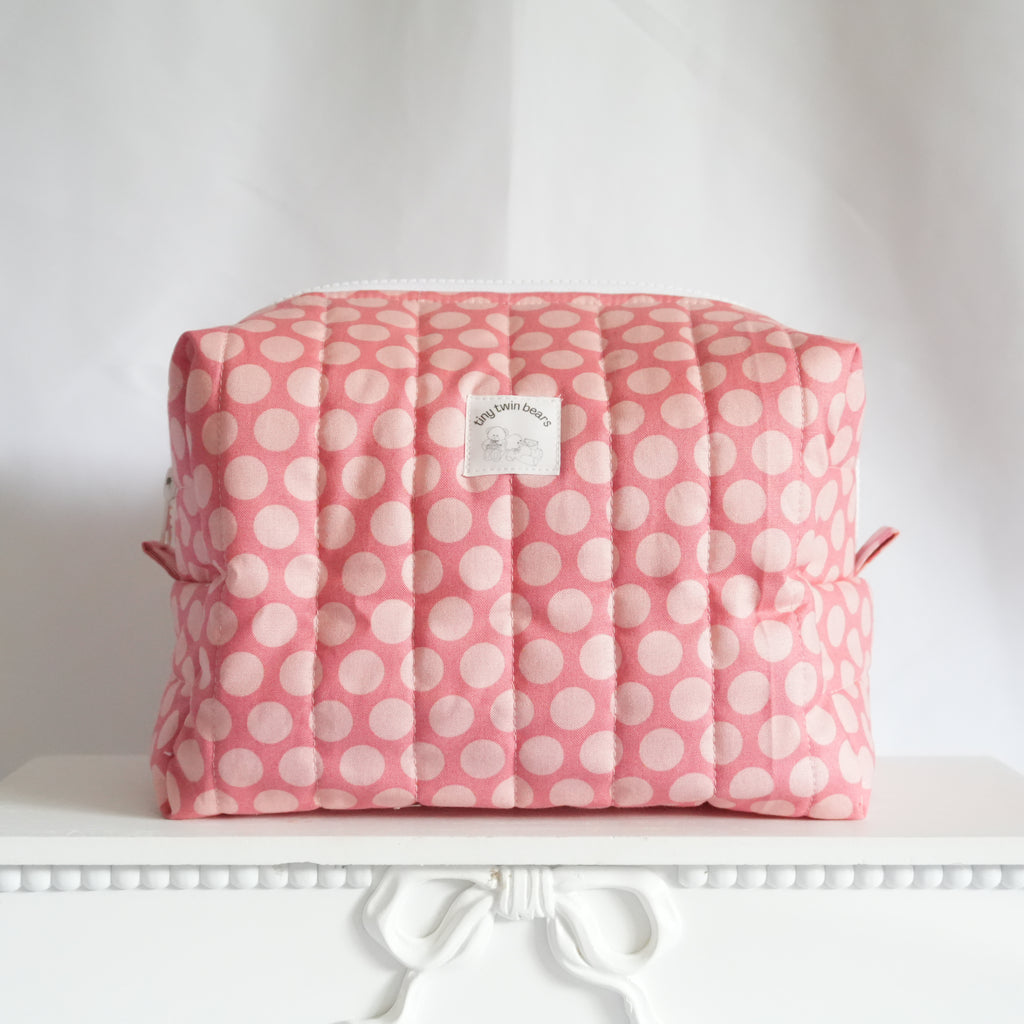 Pink Polka Dot Jumbo Boxy