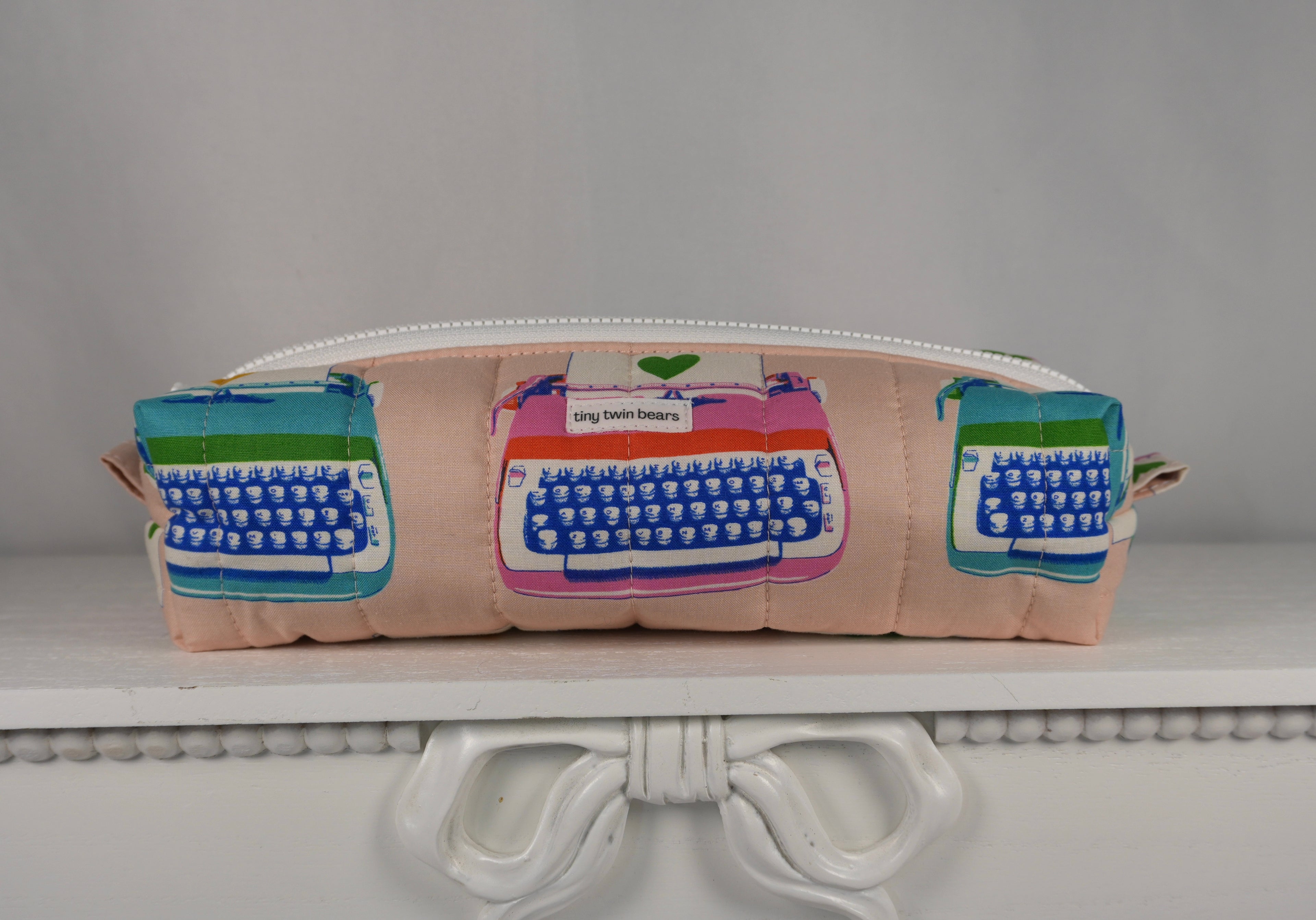 Typewriter Boxy Pencil Case