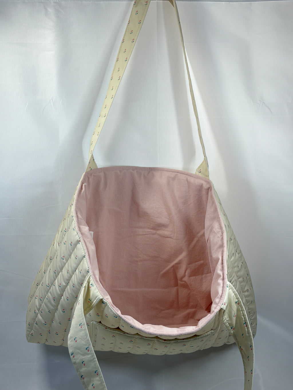 Dainty Floral Large Tote Bag