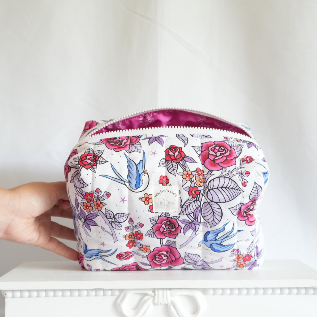 Bird Jumbo Boxy Pink Liner