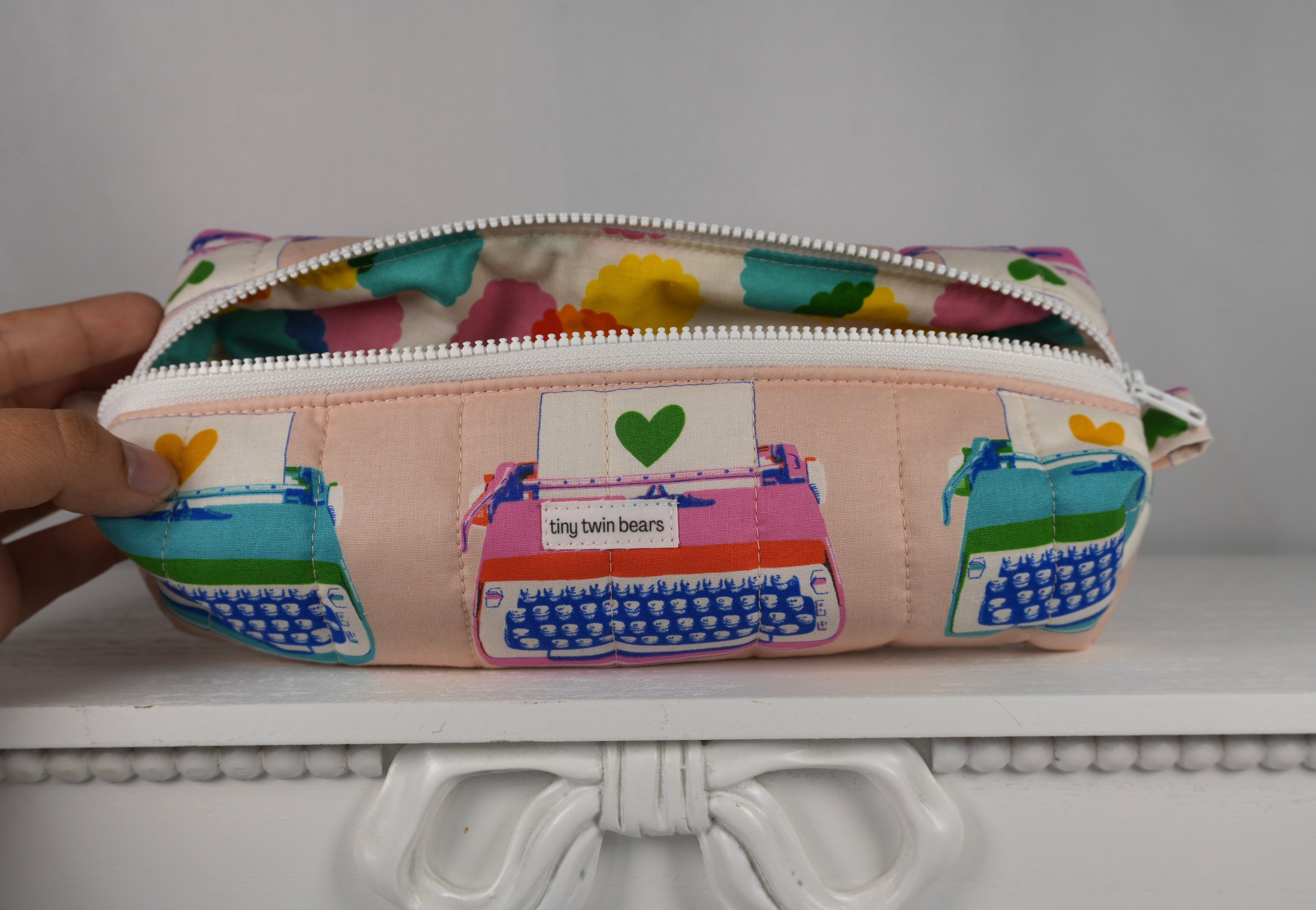 Typewriter Boxy Pencil Case