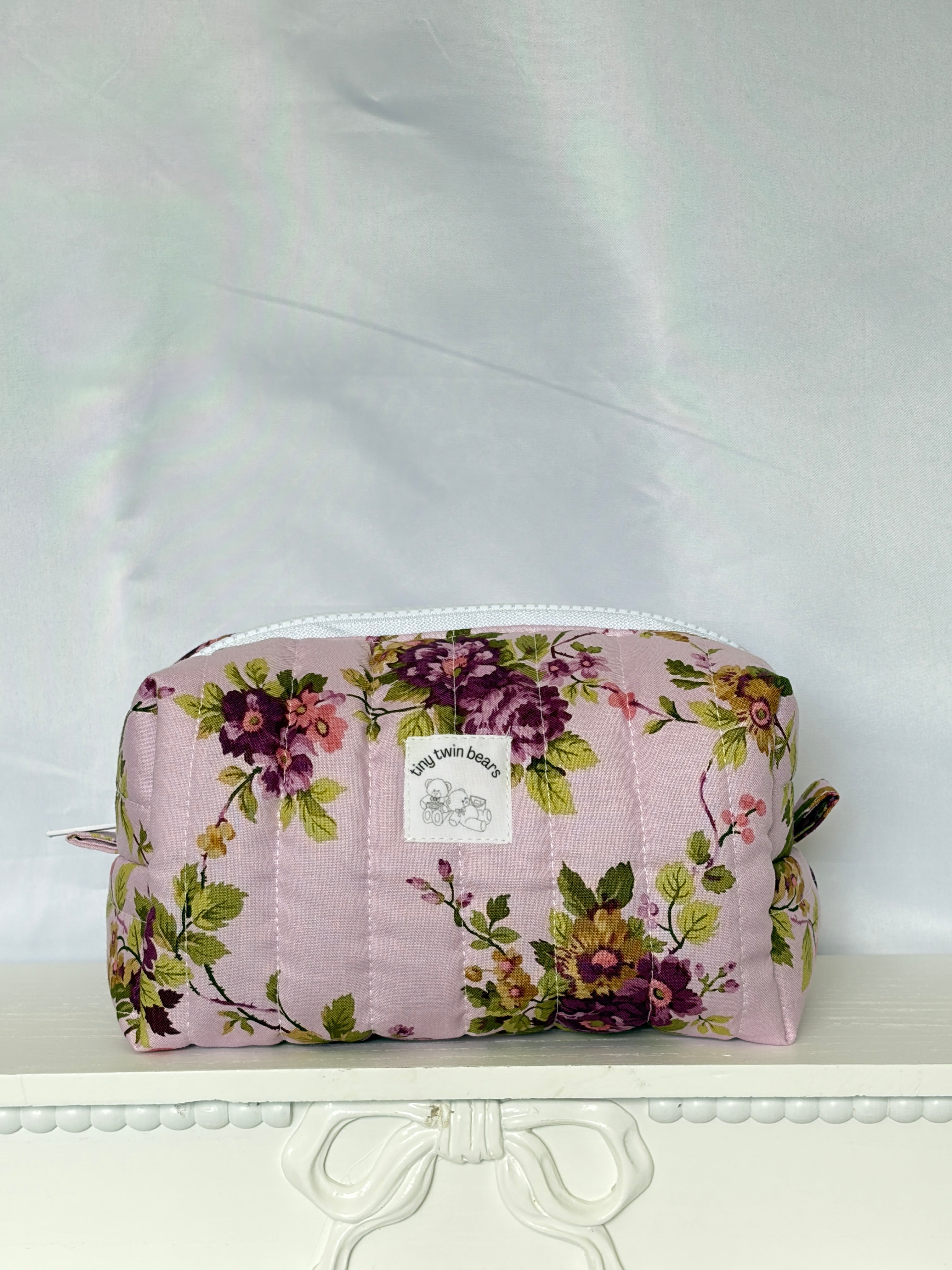 Purple Vines Boxy Bag