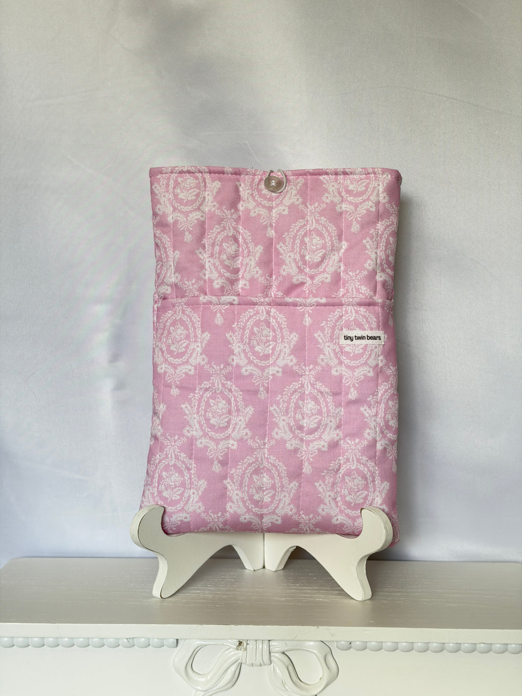 Vintage China Quilted Book Sleeve