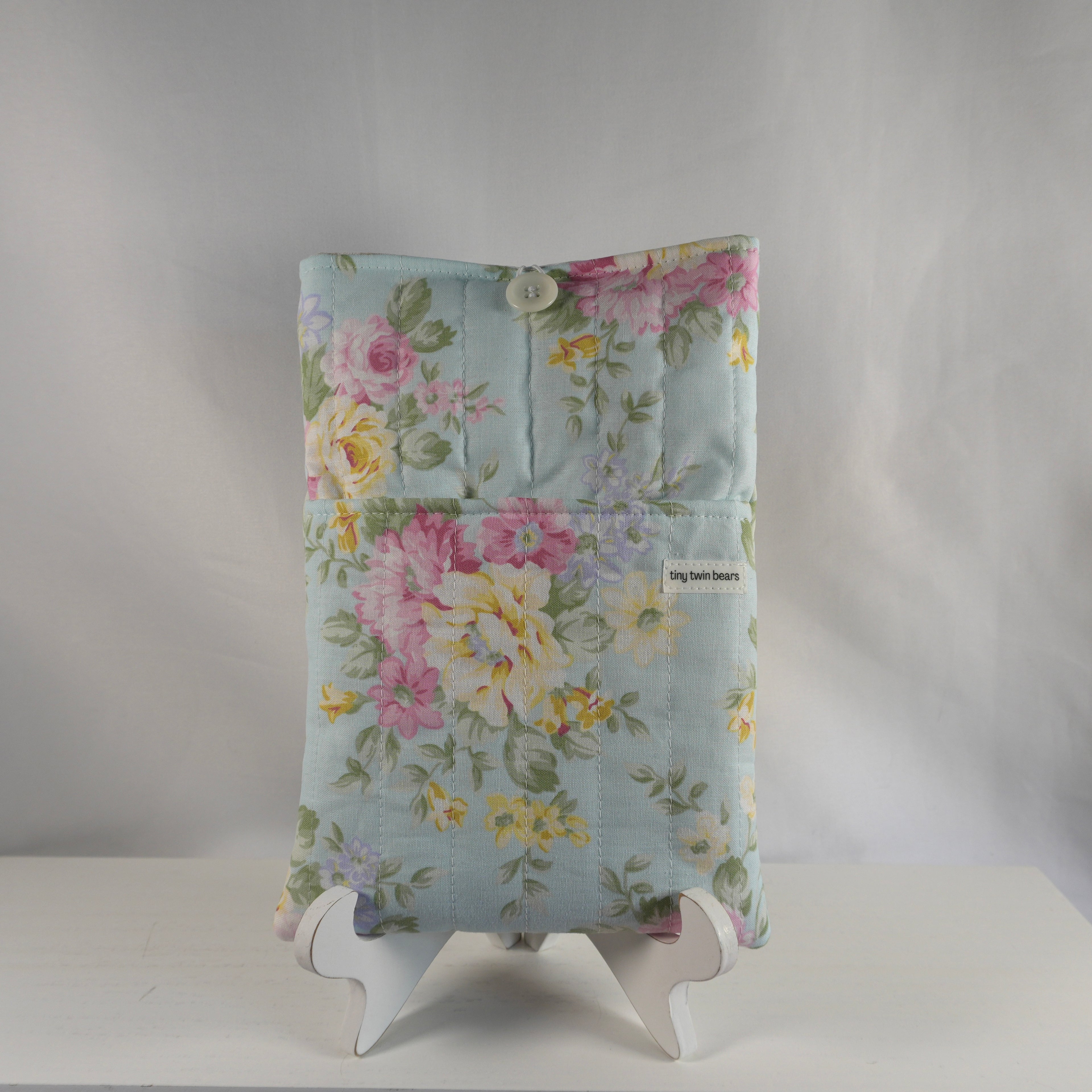 Blue Tea Party Book Sleeve