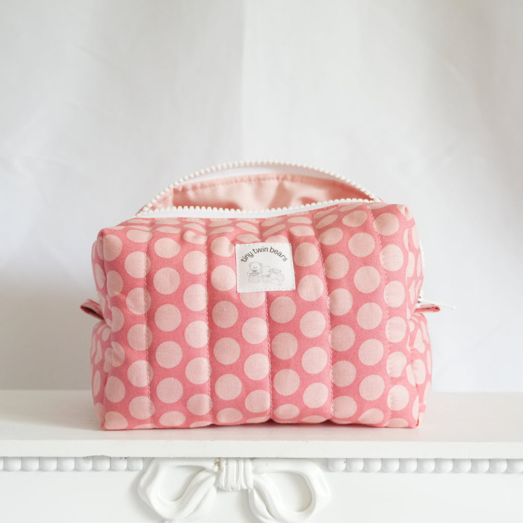 Pink Polka Dot Boxy Regular