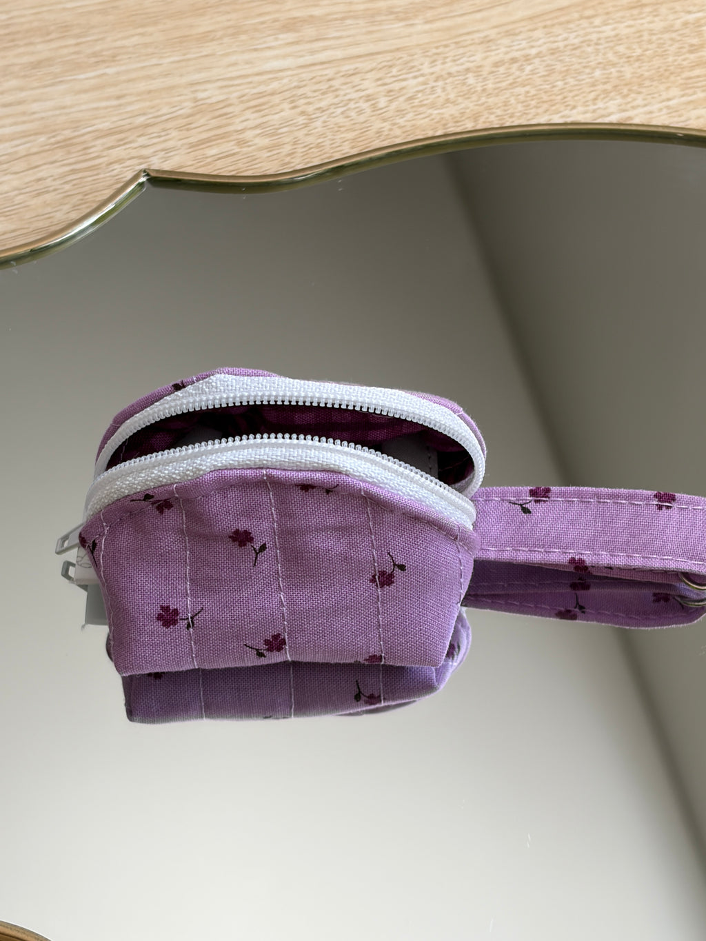 Ditsy Purple Airpod Case