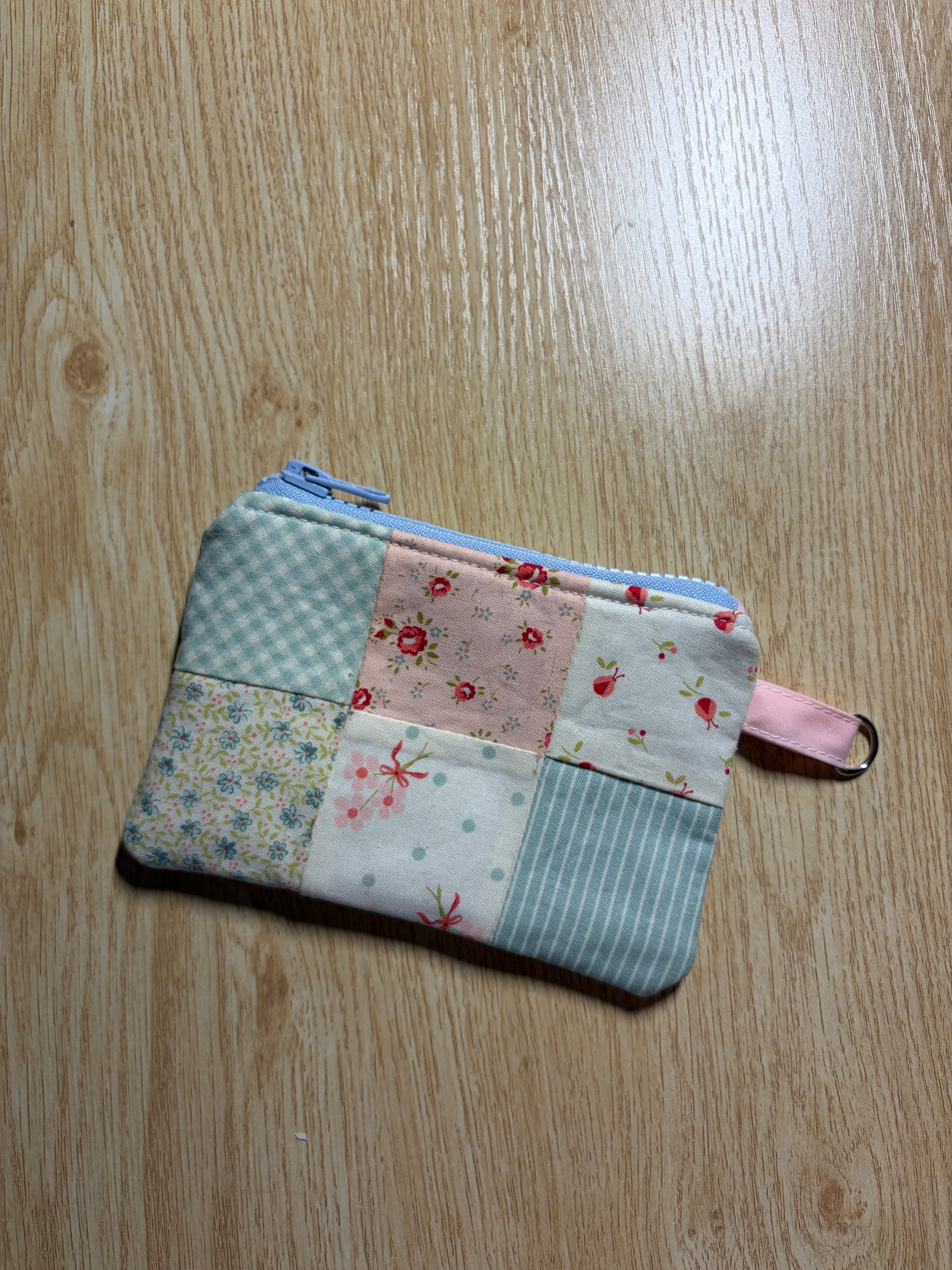 Patchwork Zipper Pouch