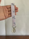 Lavender Keychain Wristlet