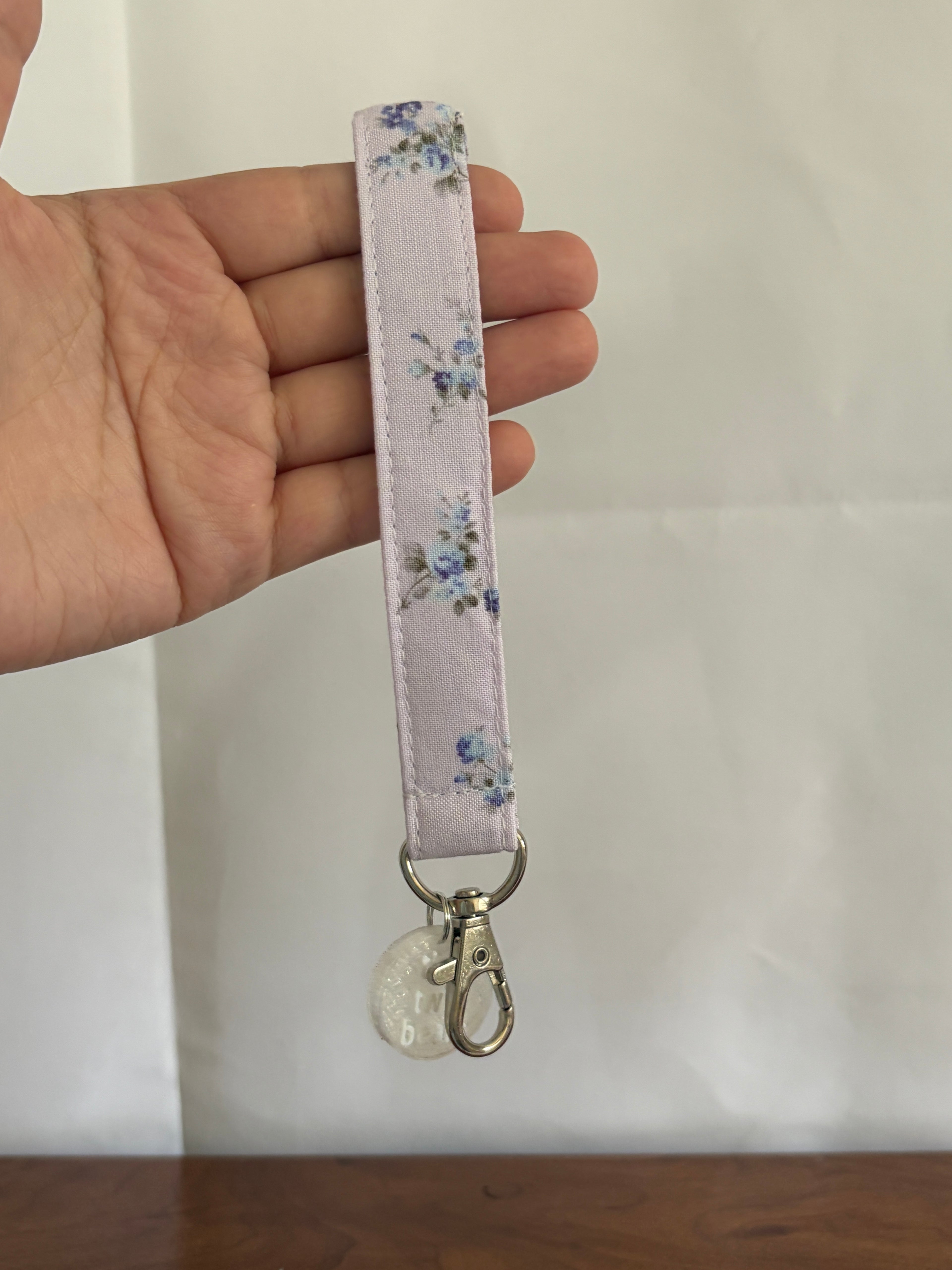 Lavender Keychain Wristlet