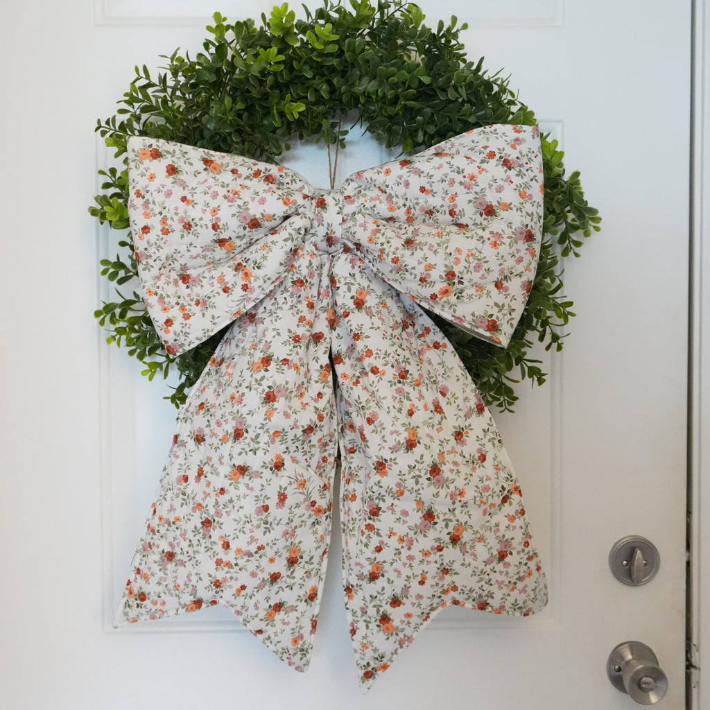 Fall Vine Reversible Giant Door Bow
