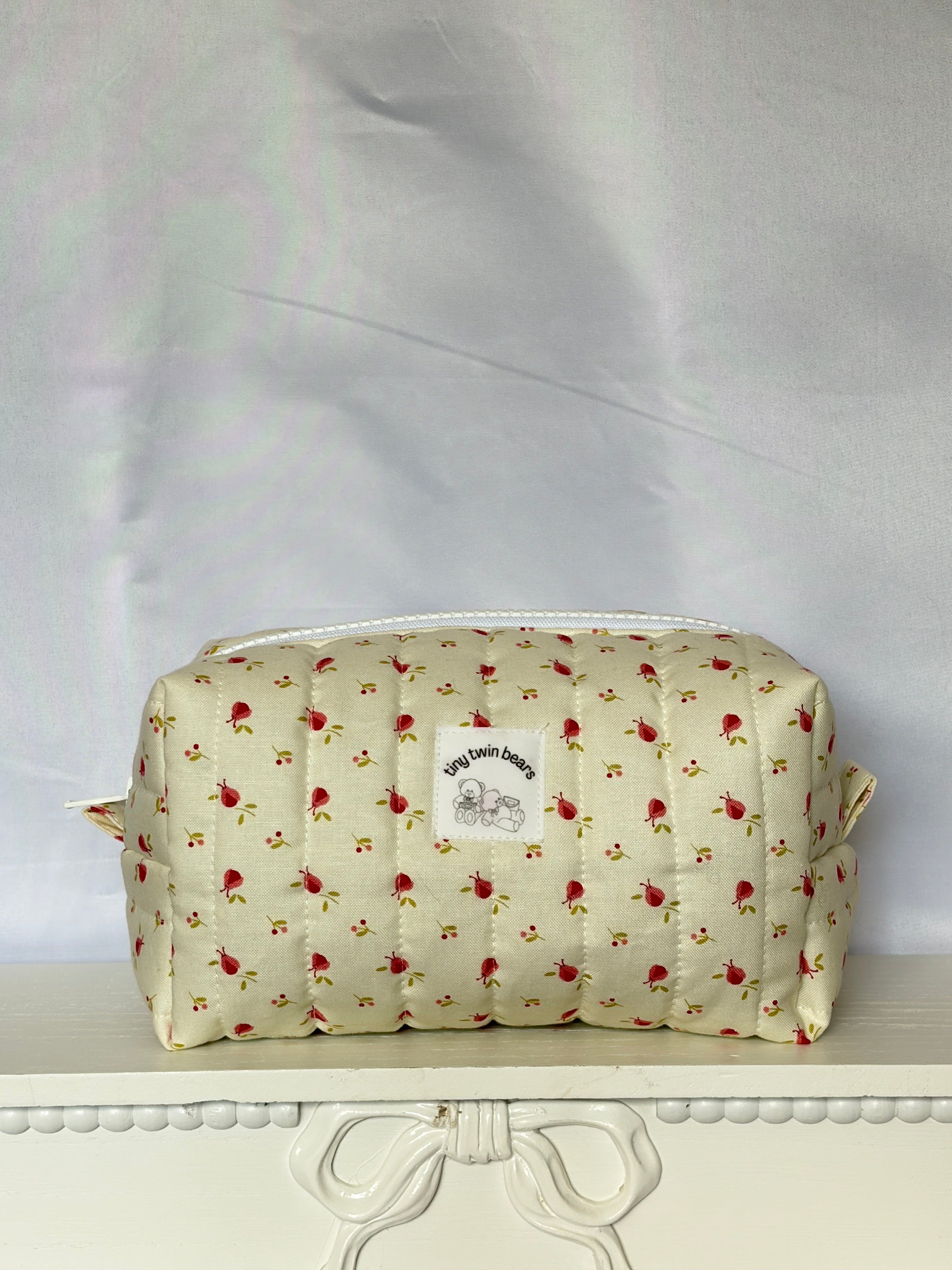 Lady Bug Boxy Makeup Bag