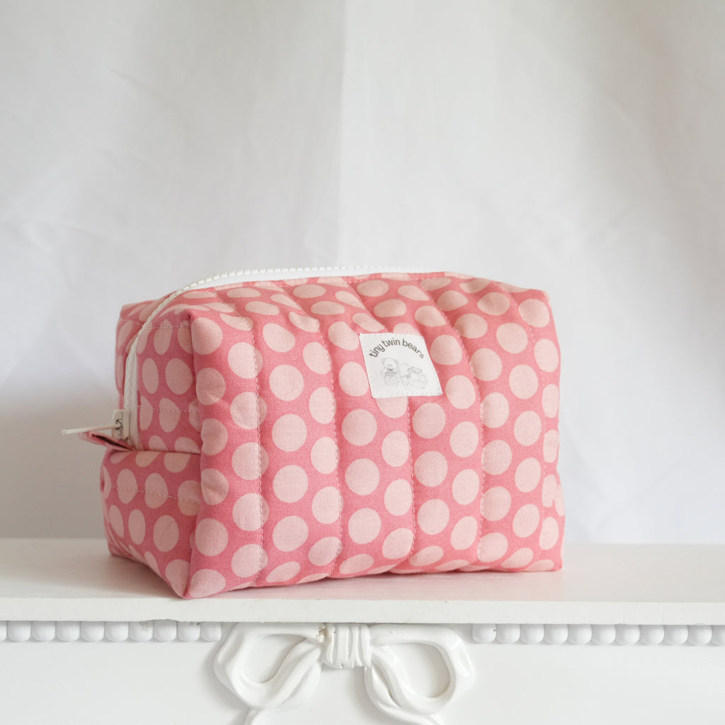 Pink Polka Dot Boxy Regular