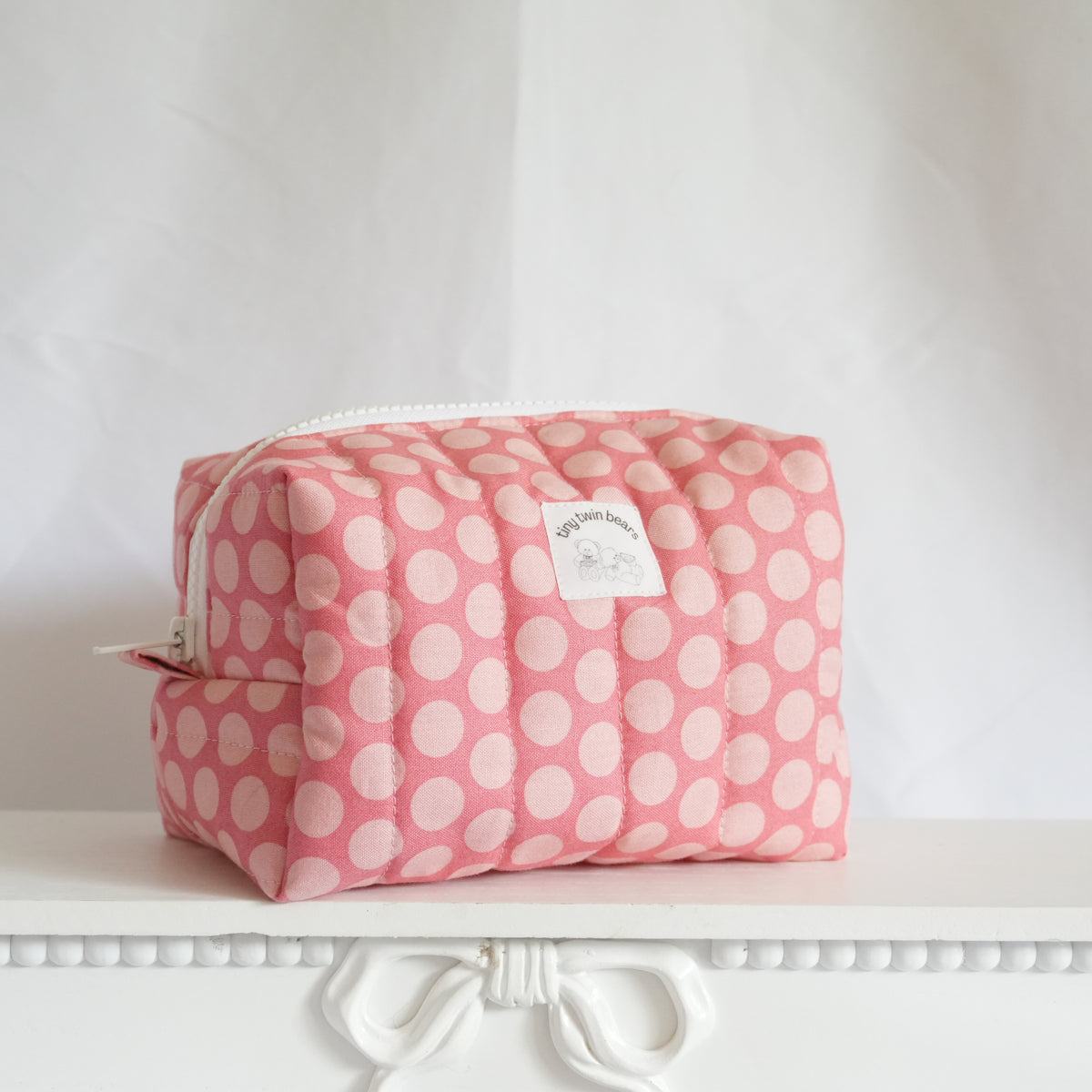 Pink Polka Dot Boxy Regular