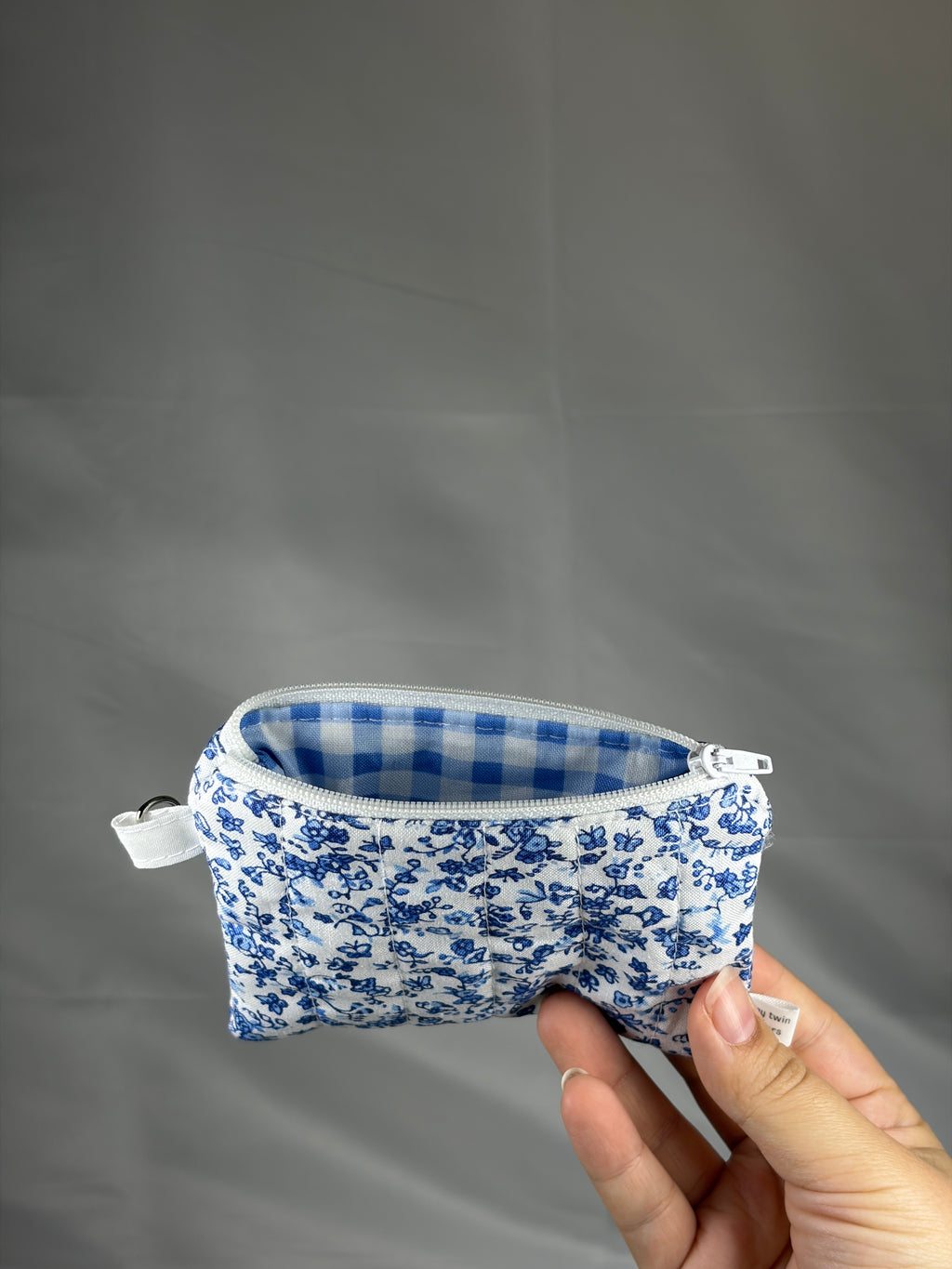 Royal Gingham Wallet