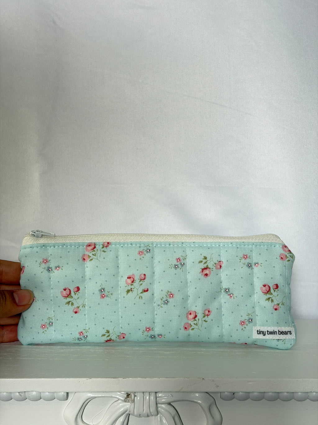 Blue Porcelain Pencil Case