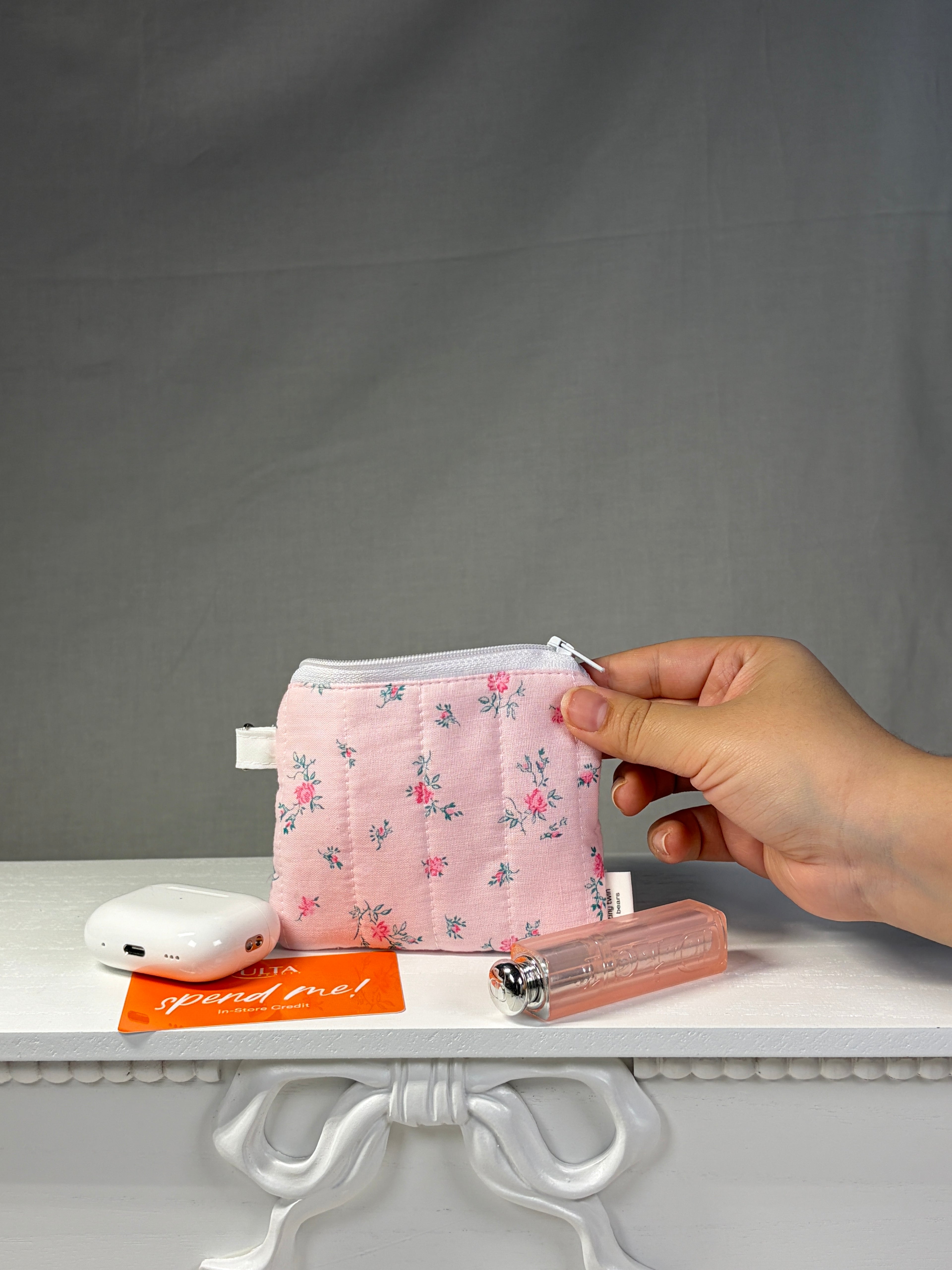 Vintage Rose Bush Wallet