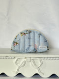 Blue Bird Small Clamshell Pouch