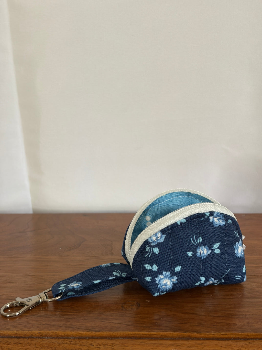 Deep Blue Floral AirPod Case