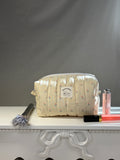 Dainty Floral Boxy Makeup Bag