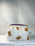 Berry Bear Boxy Makeup Bag