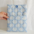 Blue Doily Book Sleeve