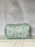 Blue Porcelain Boxy Bag