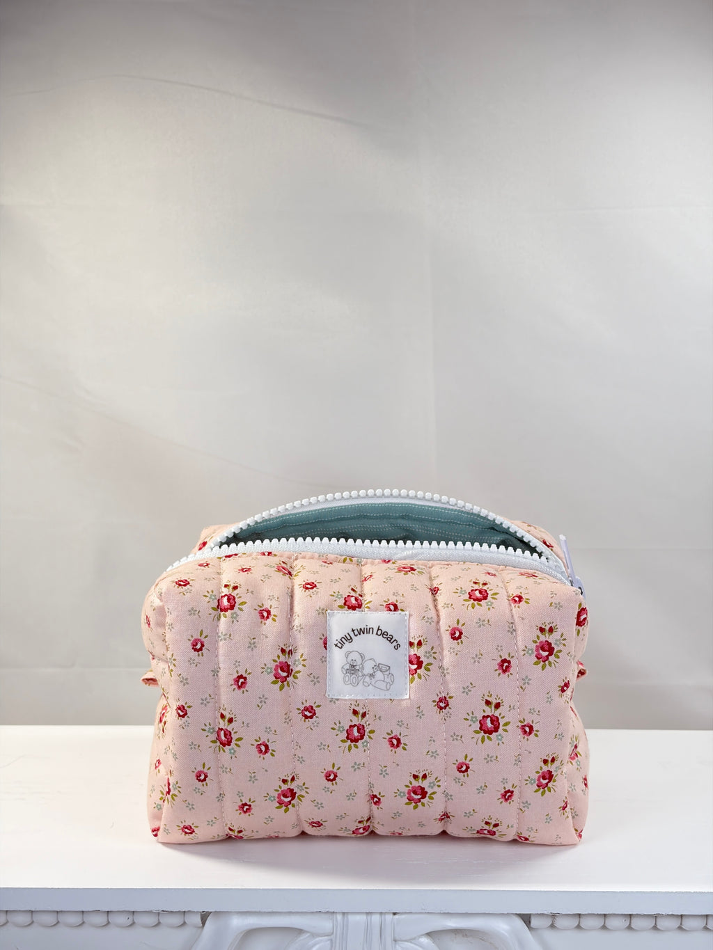 Rosette Boxy Makeup Bag