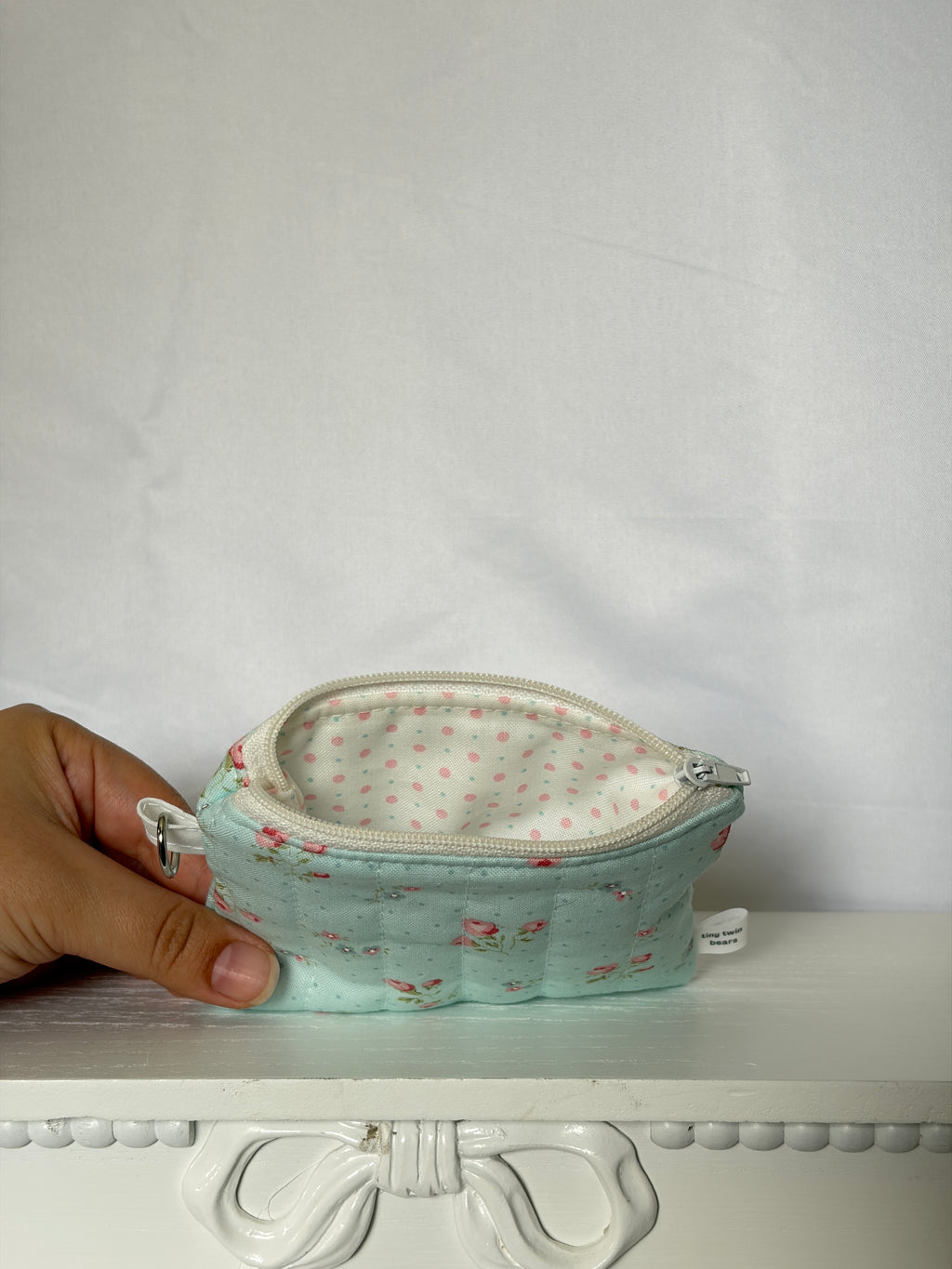 Blue Porcelain Wallet