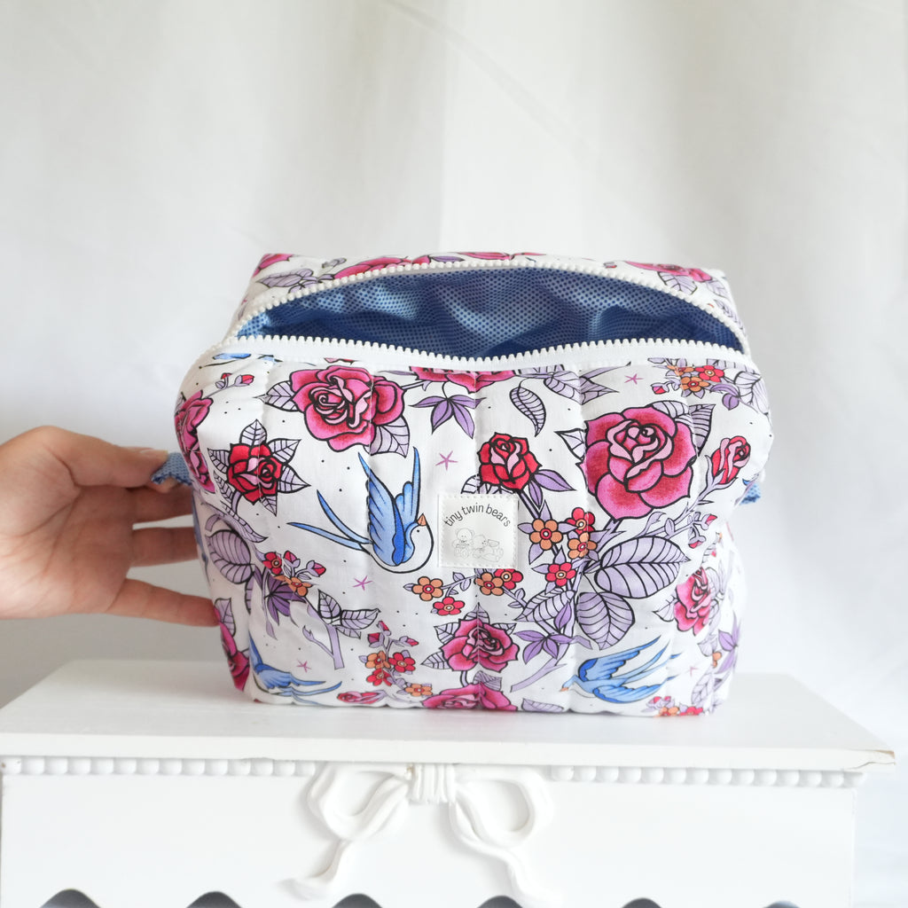 Bird Jumbo Boxy Blue Liner