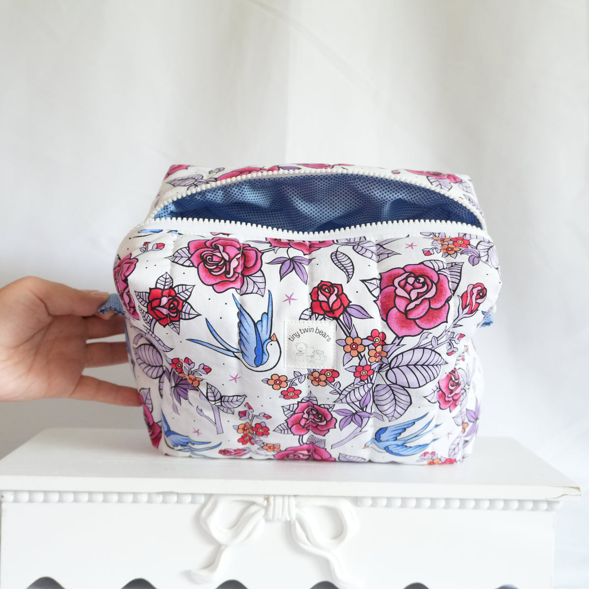 Bird Jumbo Boxy Blue Liner