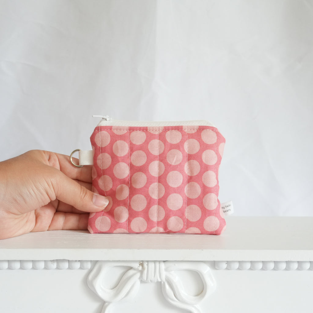 Pink Polka Dot Wallet