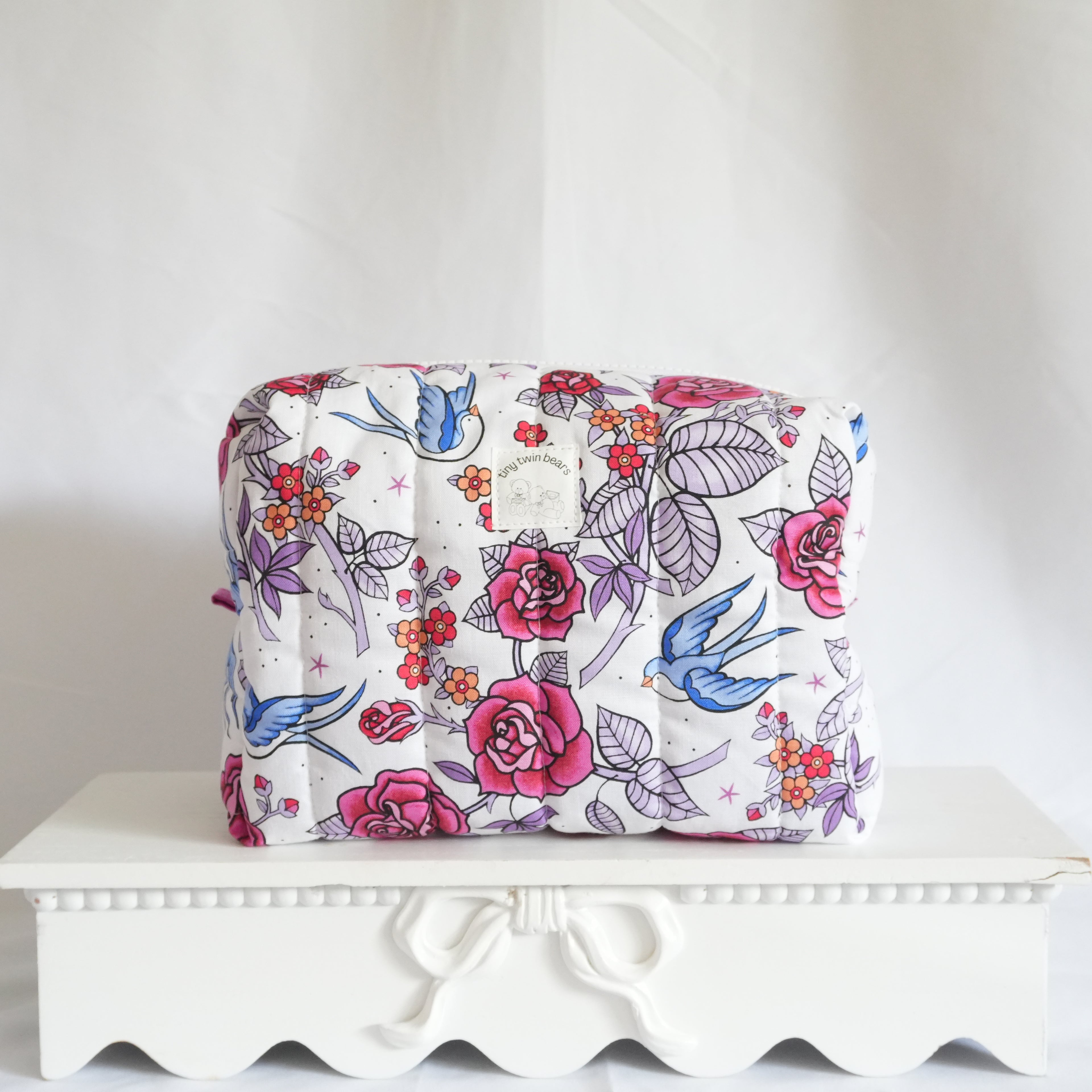Bird Jumbo Boxy Pink Liner