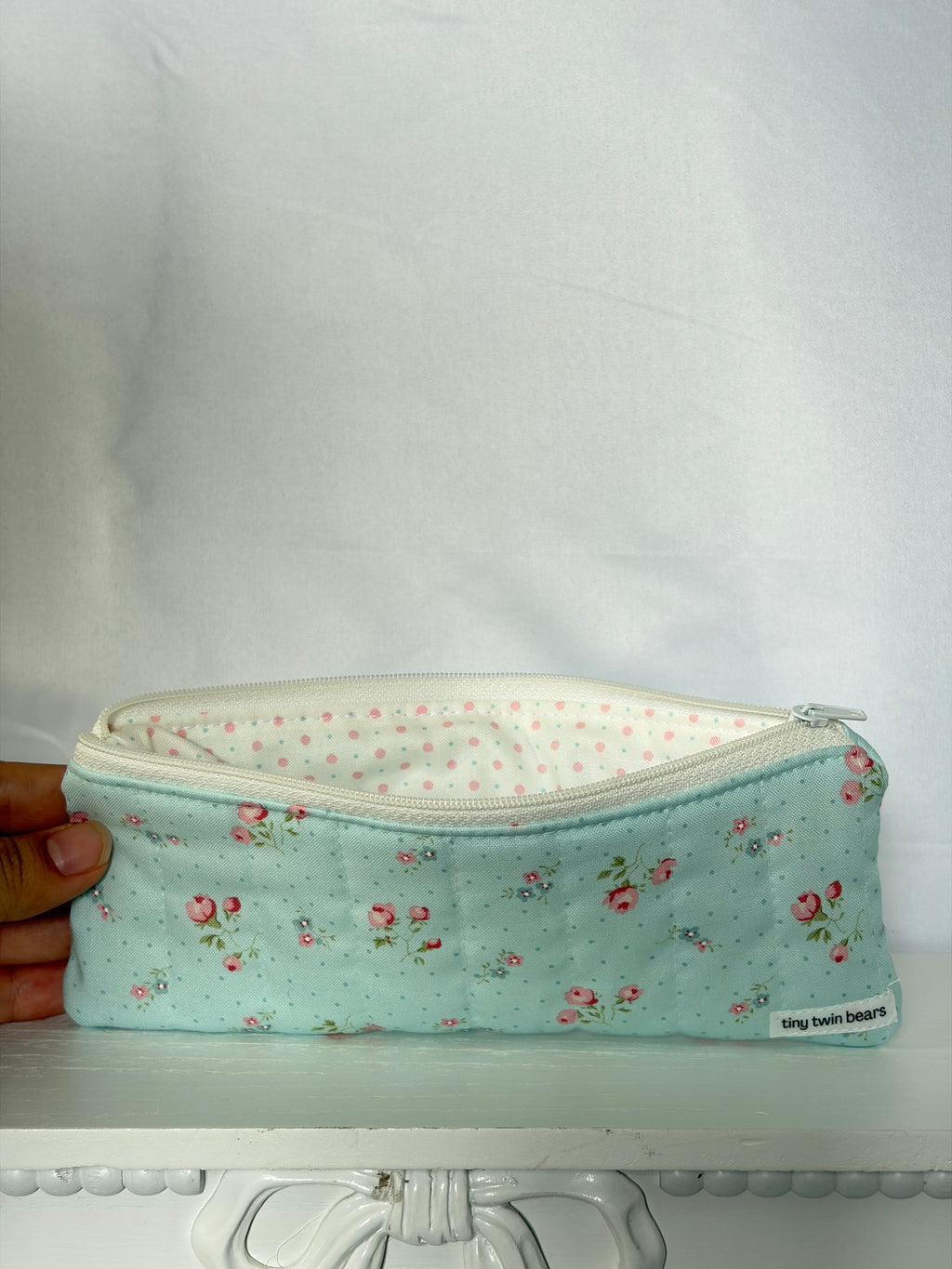 Blue Porcelain Pencil Case