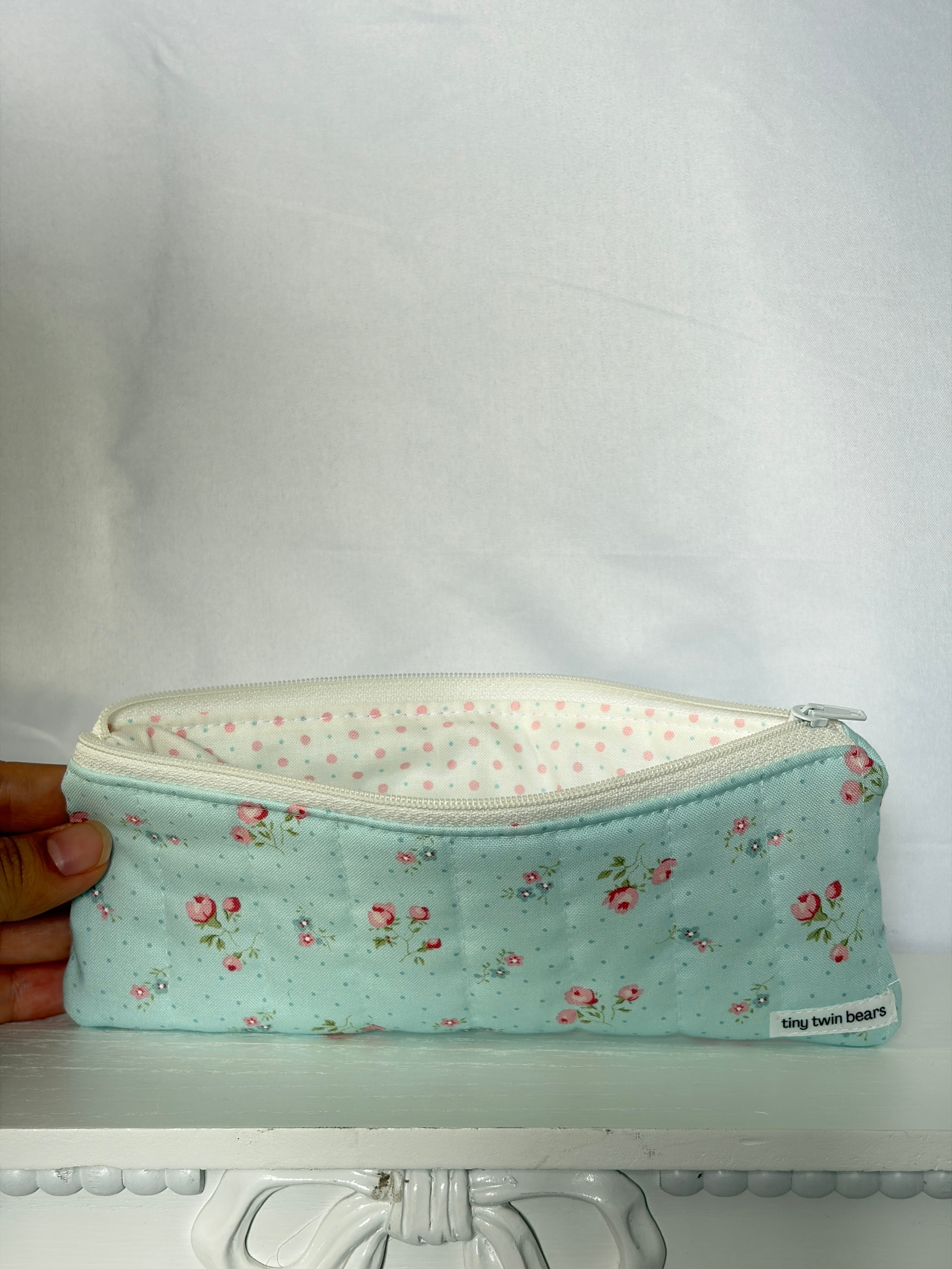 Blue Porcelain Pencil Case