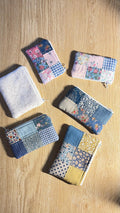 Handmade Quilted Coin Purse – Patchwork Small Wallet