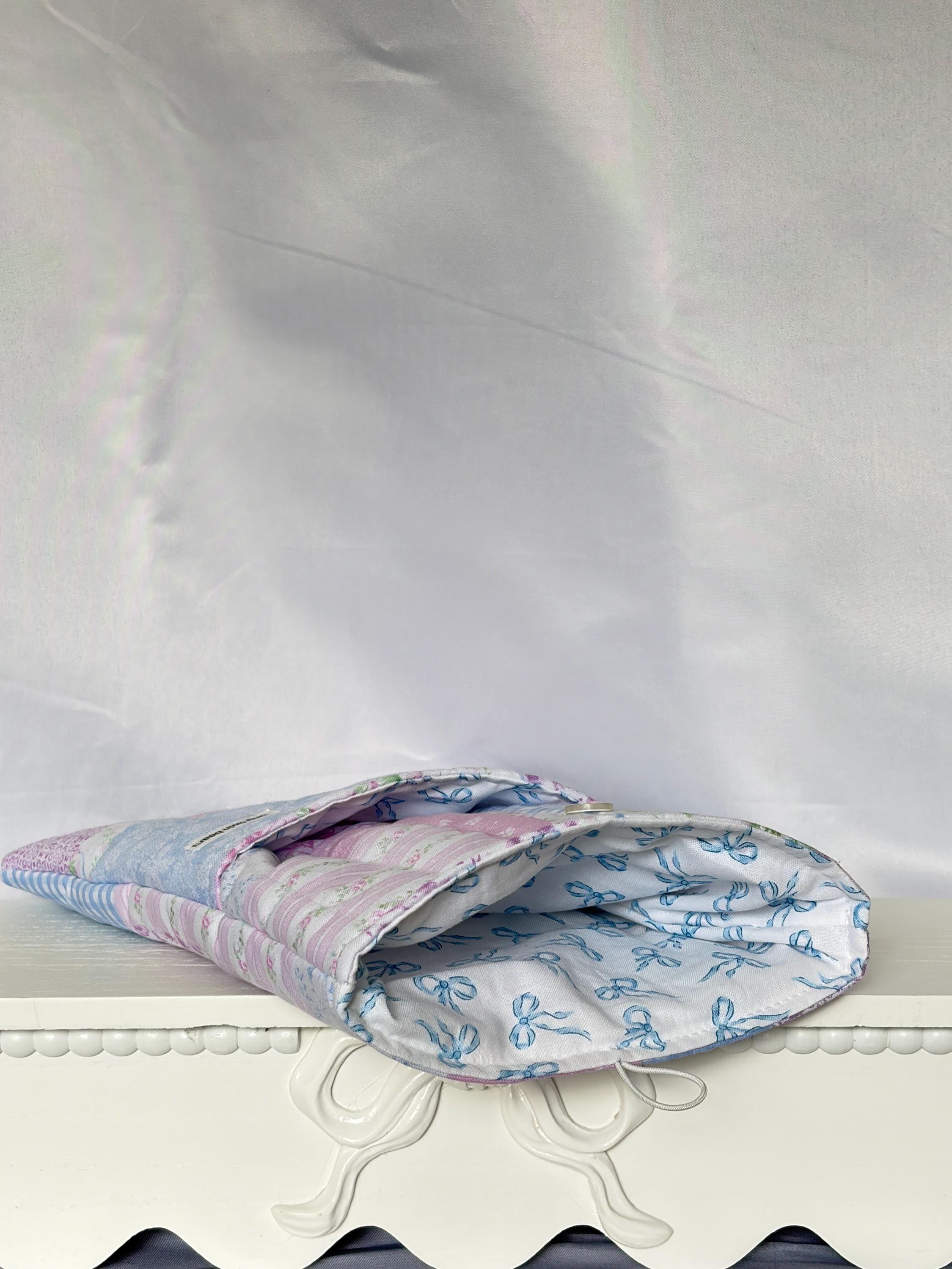 Patchwork Quilted Book Sleeve
