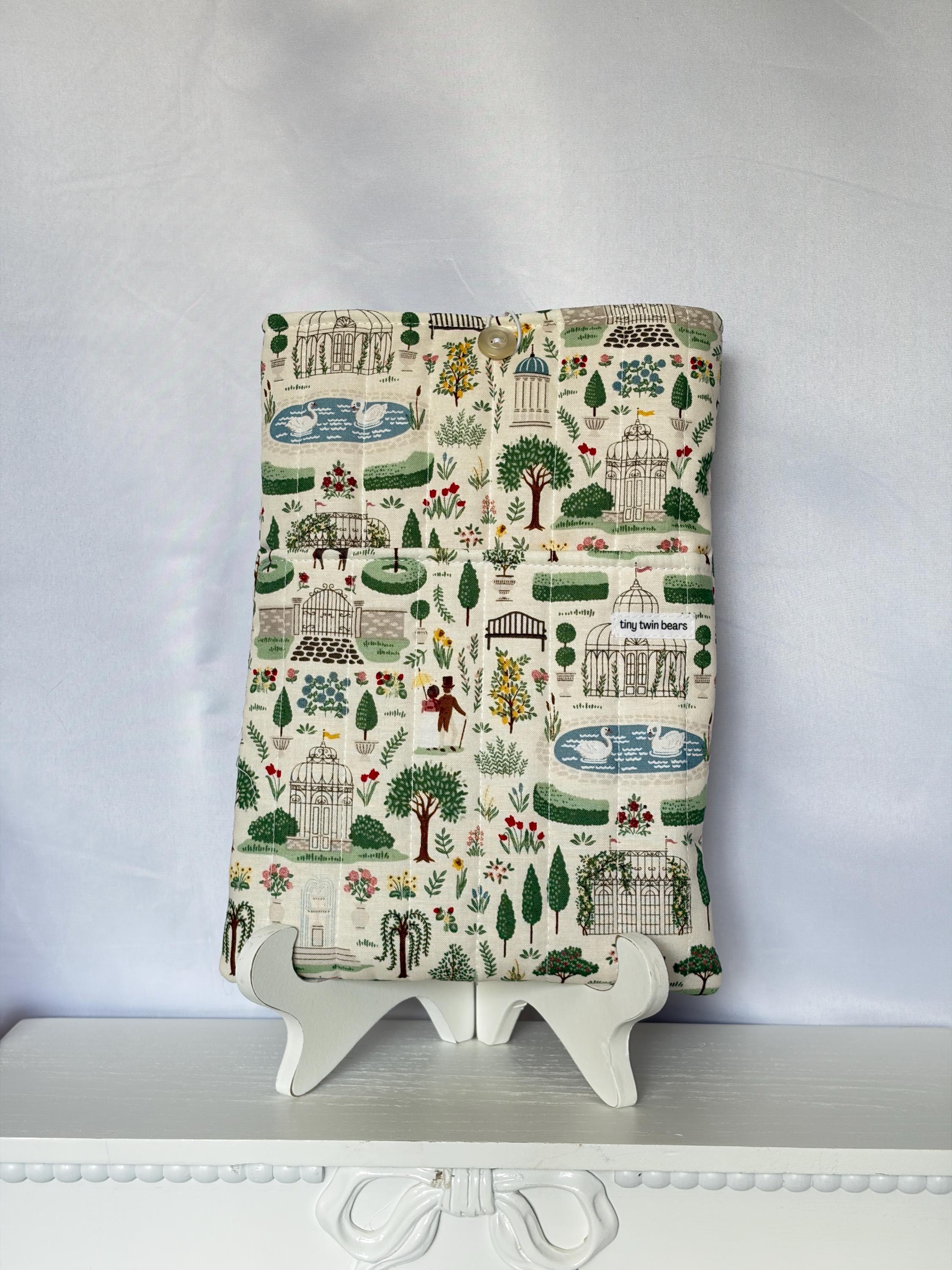 Emma Jane Austen Quilted Book Sleeve